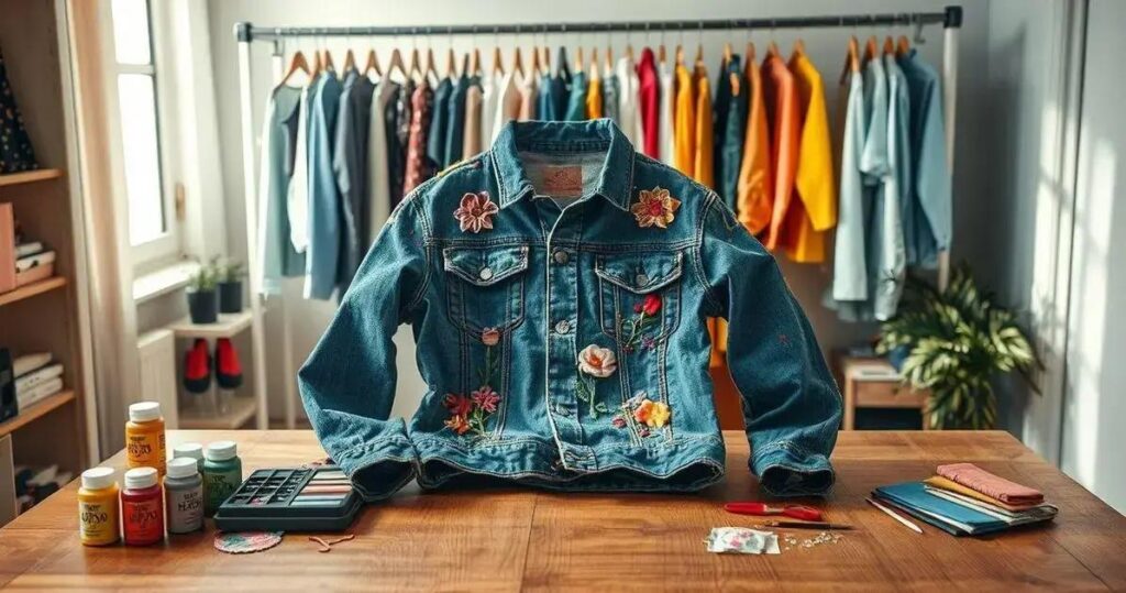 customização de roupas