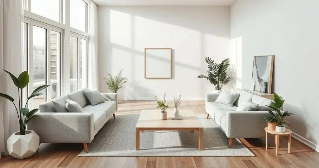 estilo de decoração minimalista