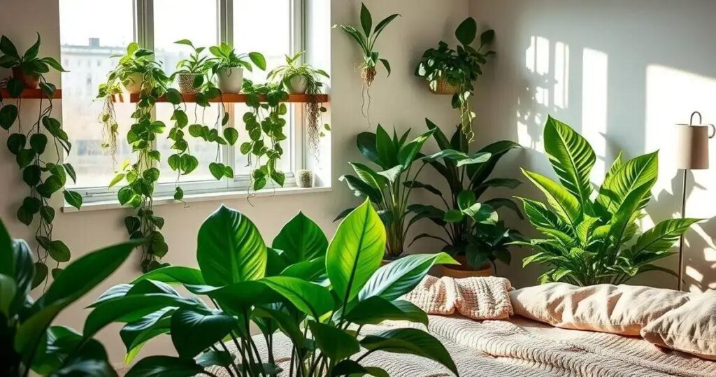 melhores plantas para ter no quarto
