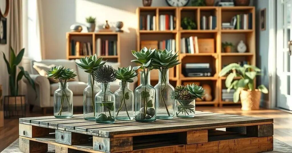 reaproveitar materiais na decoração