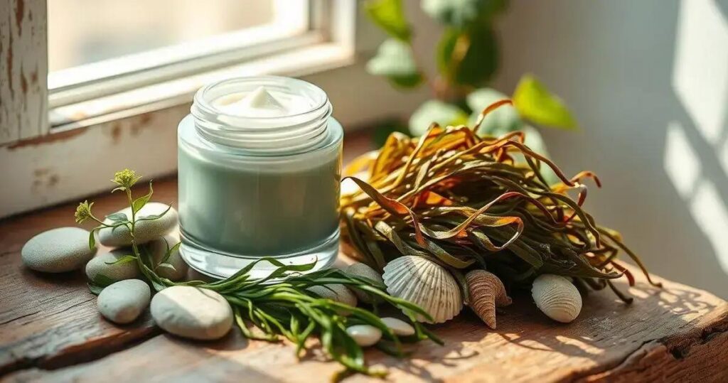 skincare com algas