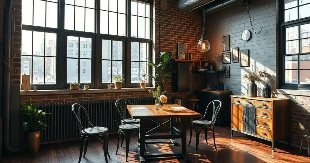 decoração estilo industrial