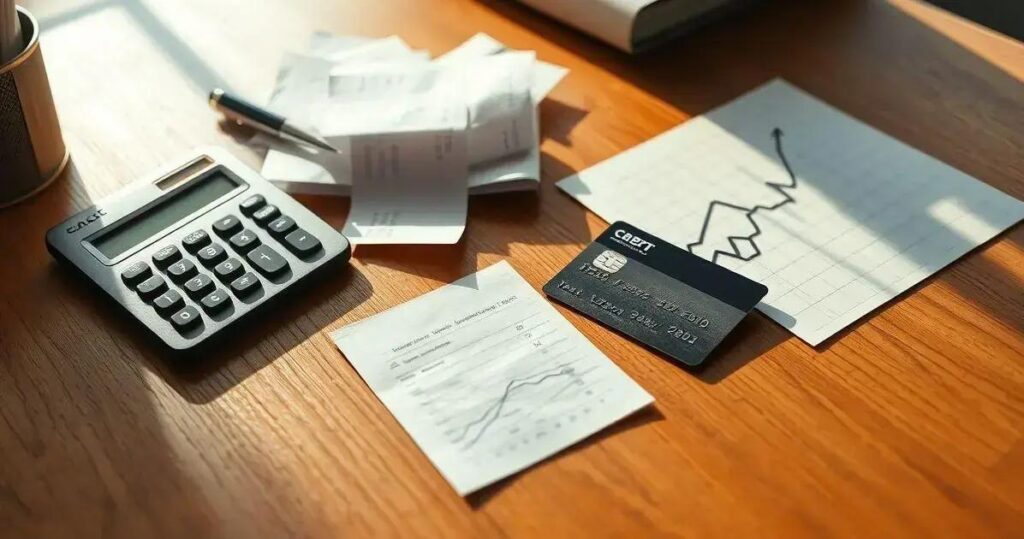 dívida de cartão de crédito