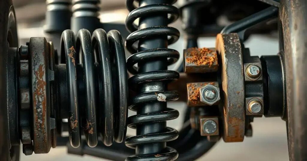 suspensão do carro