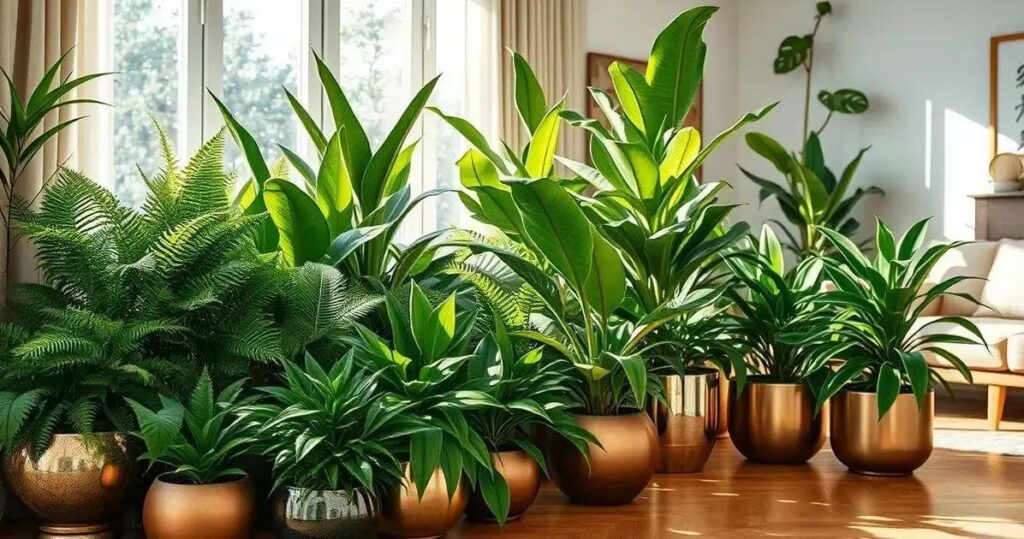 decoração com plantas