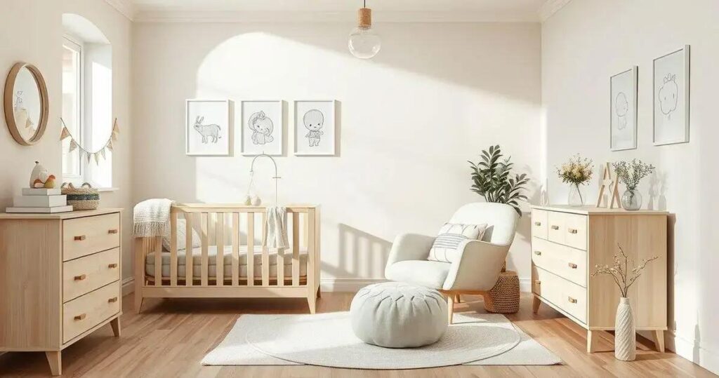 decoração de quarto de bebê