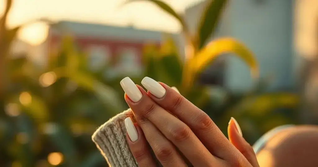 unhas de gel